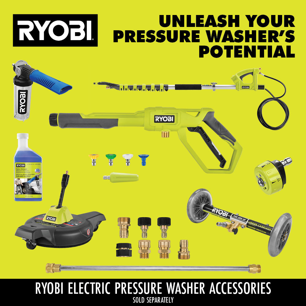 1800 PSI 1.2 GPM Electric Pressure Washer Image 13