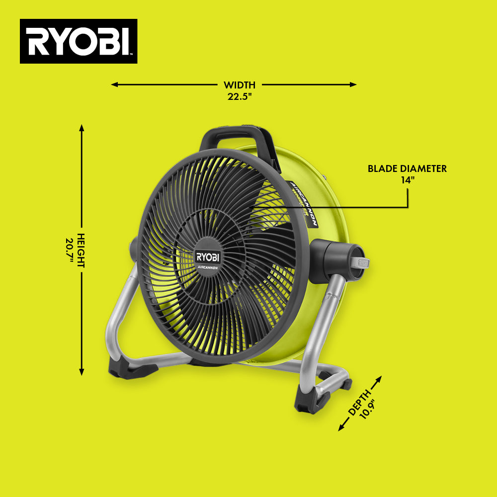 40V 14" HYBRID AIR CANNON Image 2