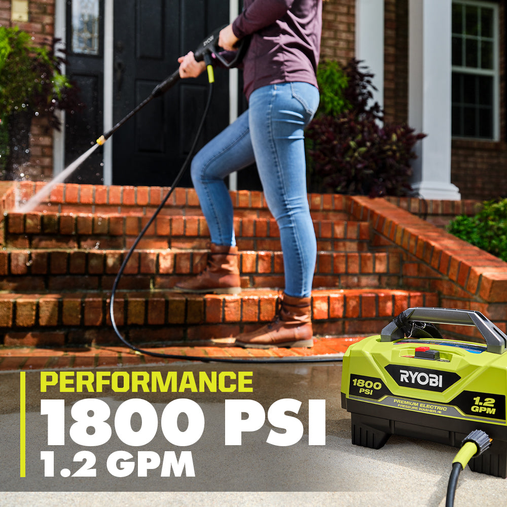 1800 PSI 1.2 GPM Electric Pressure Washer Image 4