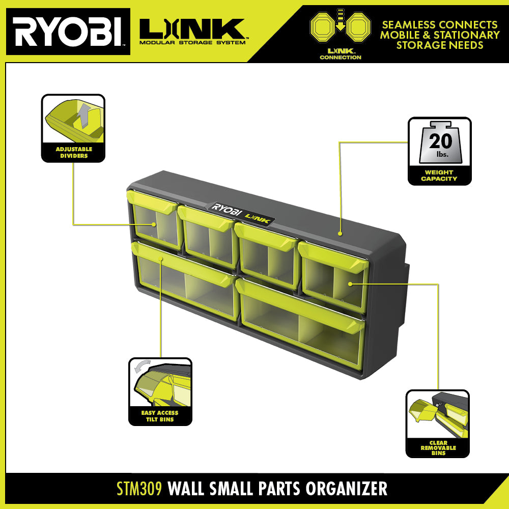 LINK WALL SMALL PARTS ORGANIZER Image 3