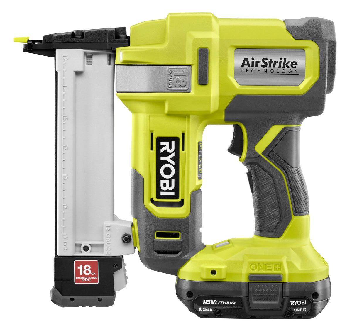 18V ONE+ AIRSTRIKE 18GA NARROW CROWN STAPLER KIT Image 10