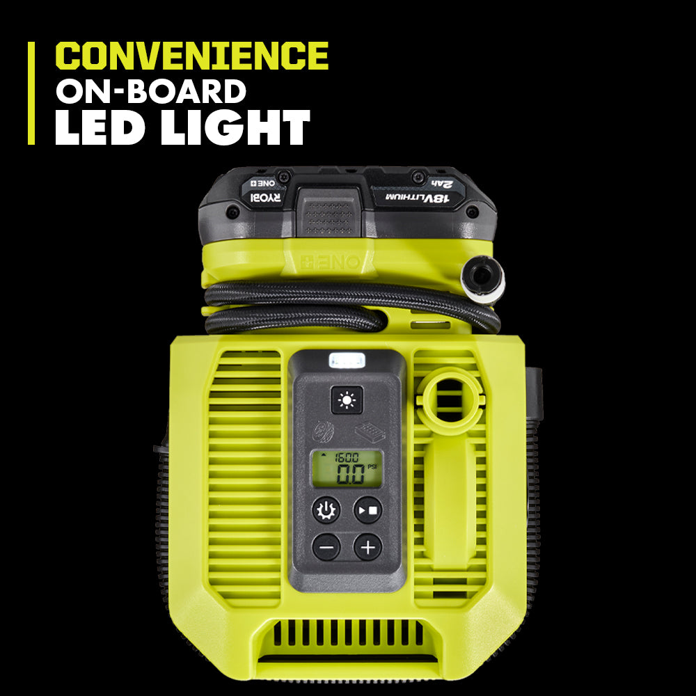 18V ONE+ DUAL FUNCTION DIGITAL INFLATOR/DEFLATOR Image 8