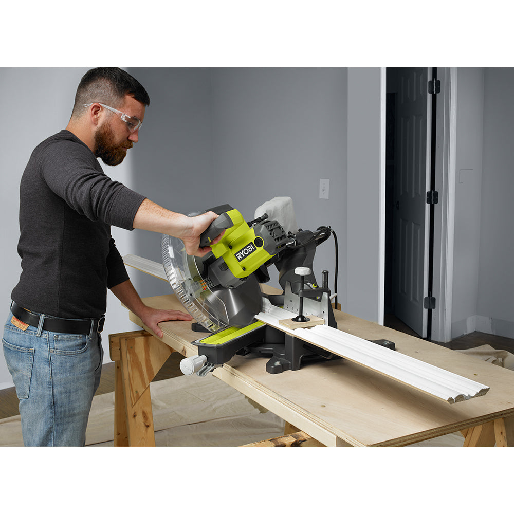 Ryobi 12" Sliding Compound Miter saw with LED Image 5