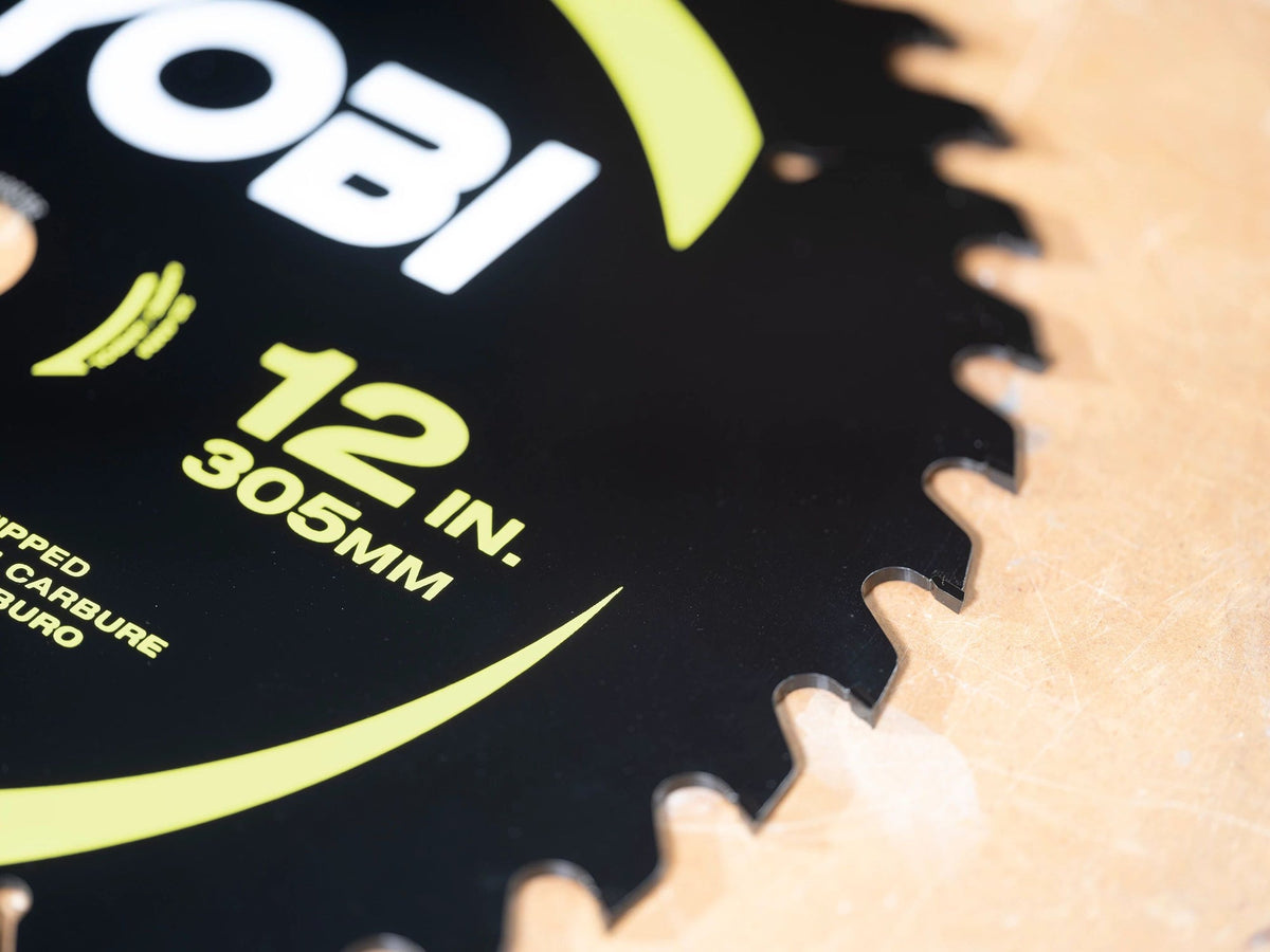 12" 40 CARBIDE TEETH THIN KERF MITER SAW BLADE Image 5