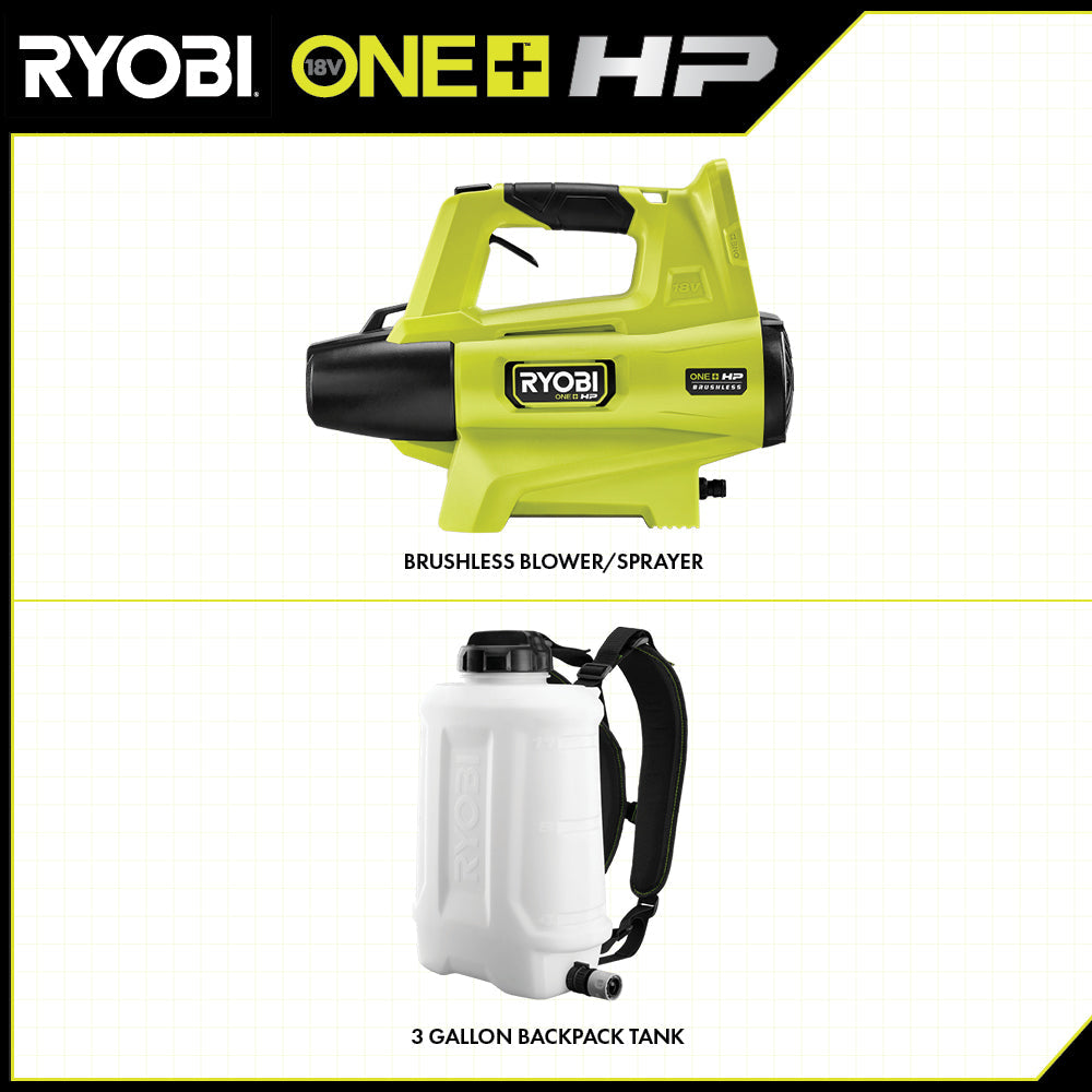 18V ONE+ HP BACKPACK BLOWER/SPRAYER Image 2