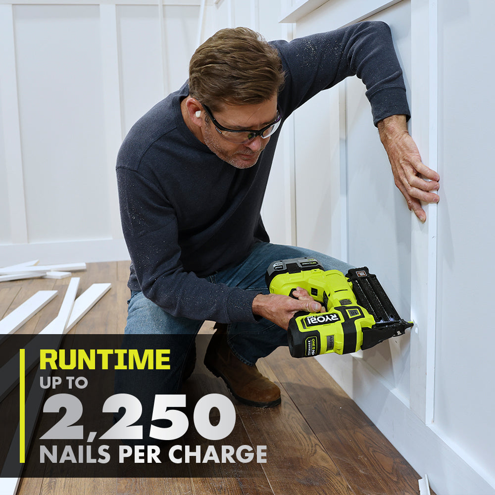 18V ONE+ HP BRUSHLESS AIRSTRIKE 18GA BRAD NAILER Image 4