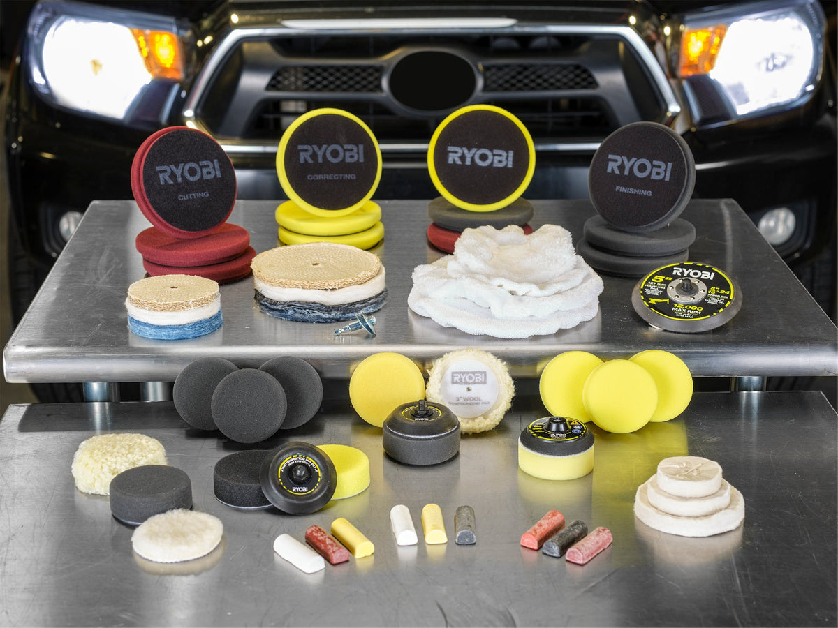 2 PC. 4"-7" Buffing and Polishing Bonnets Image 6