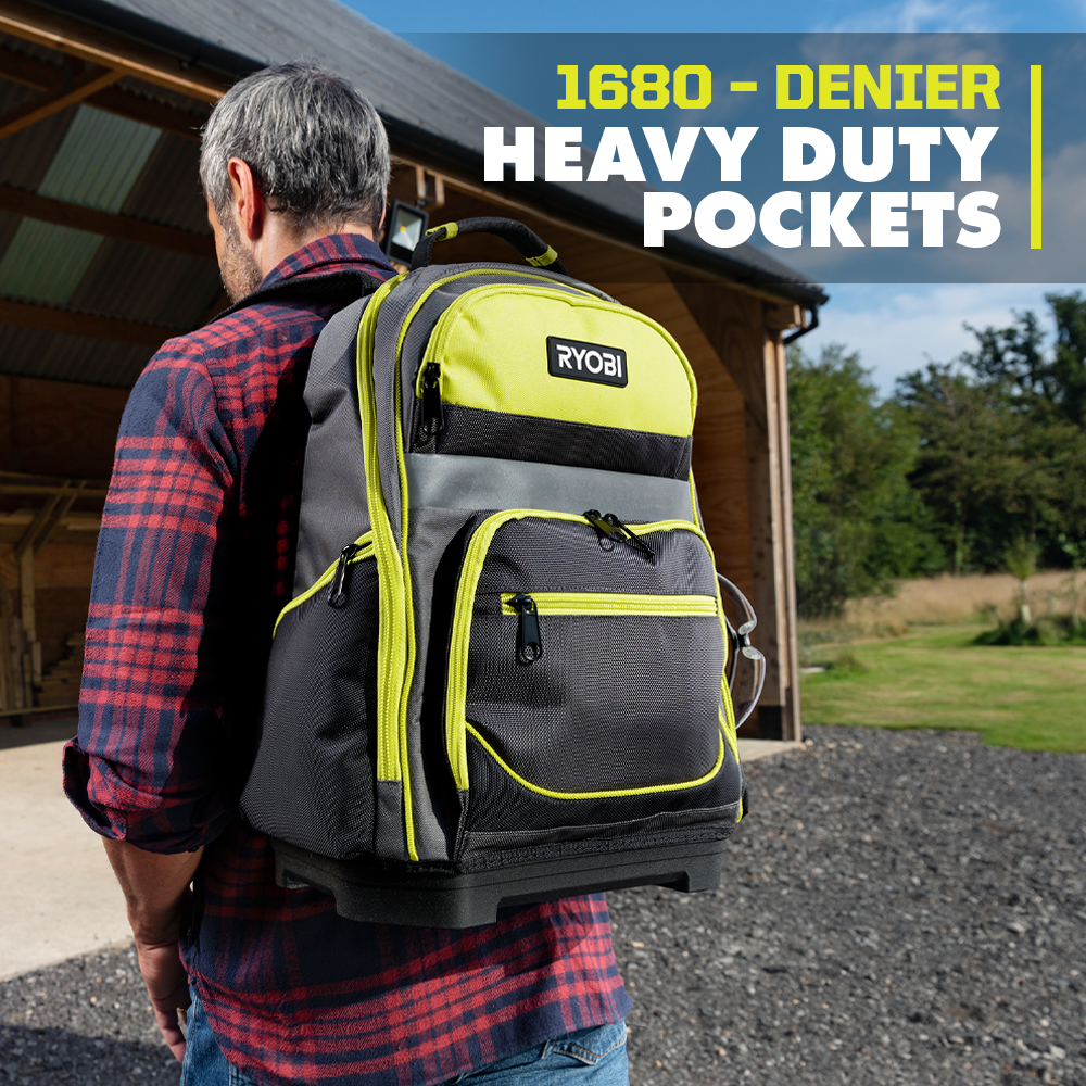 16" Backpack with Tool Organizer Image 4