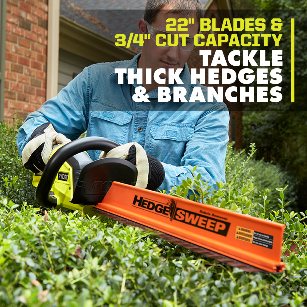 18V ONE+ 22" Hedge Trimmer - Tool Only Image 2