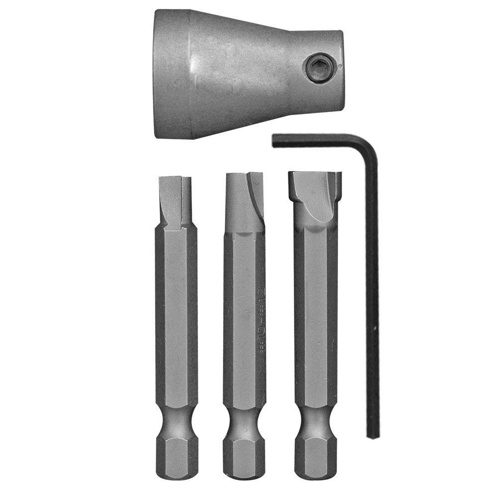 One-Way Screw Remover/Installer Set with Sleeve (3 PC.) Image 3