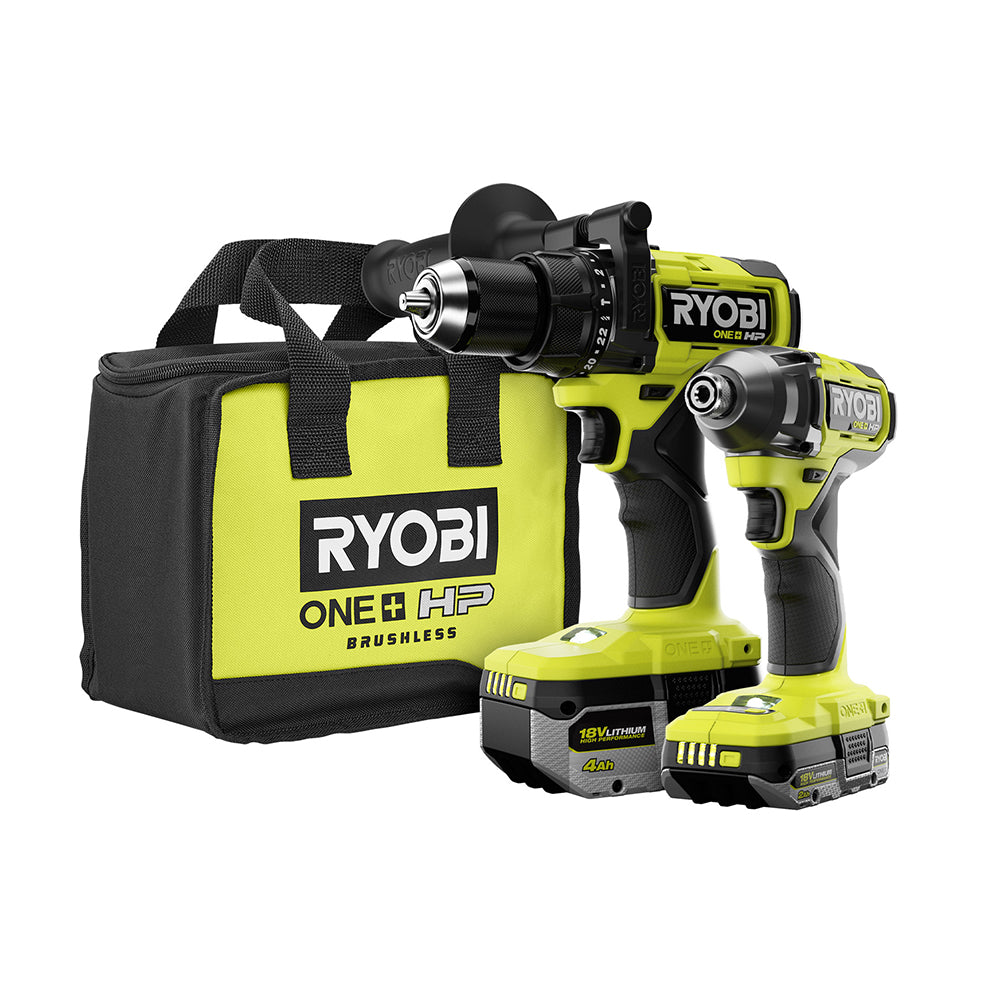 18V ONE+ HP Brushless Hammer Drill and Impact Driver 2-Tool Kit