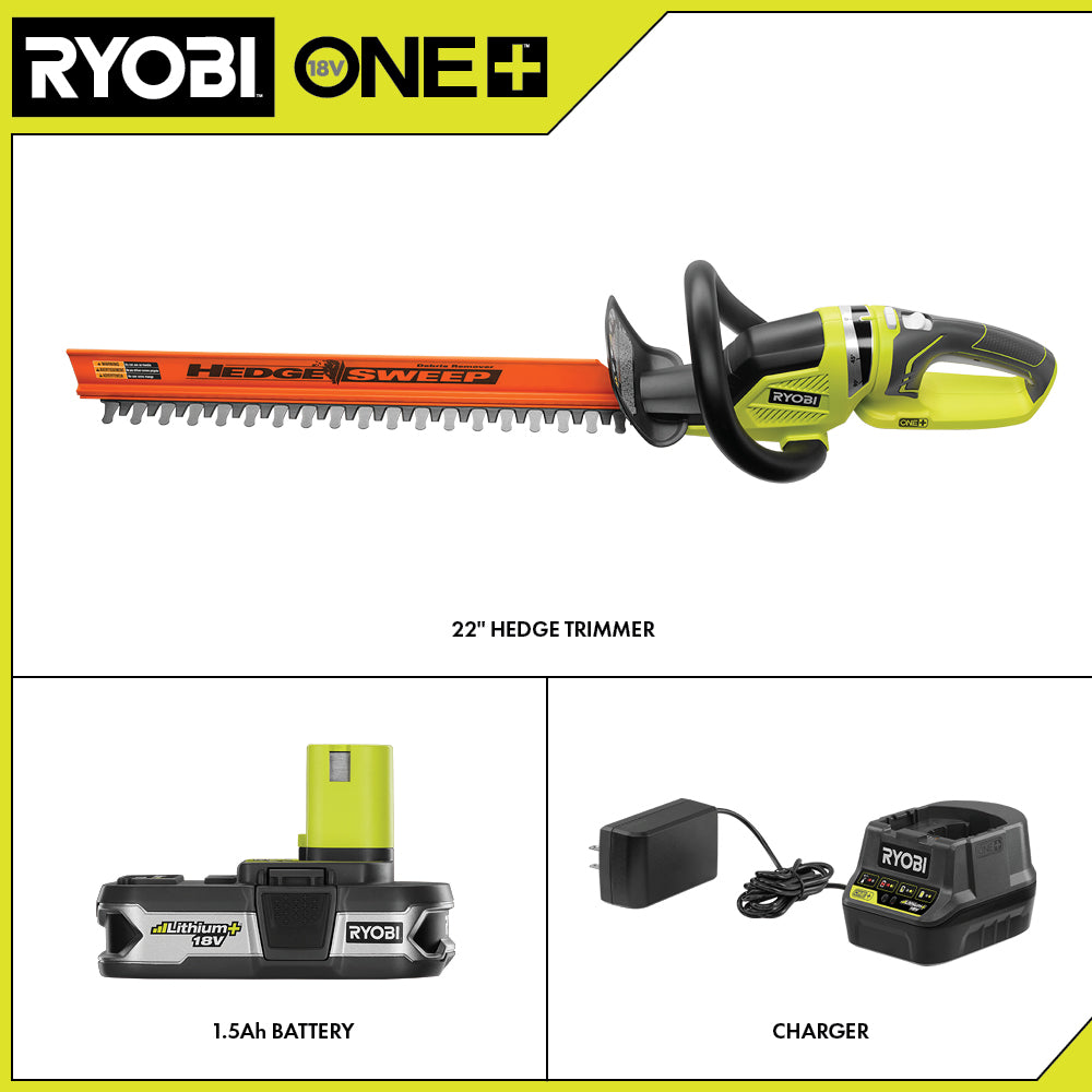 18V ONE+ 22" Hedge Trimmer Kit Image 2