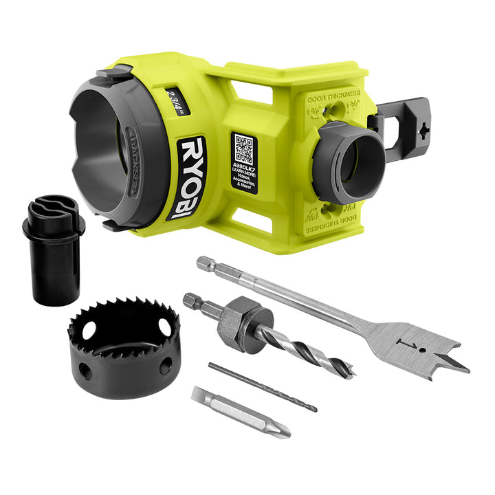 Wood Door Lock Installation Set