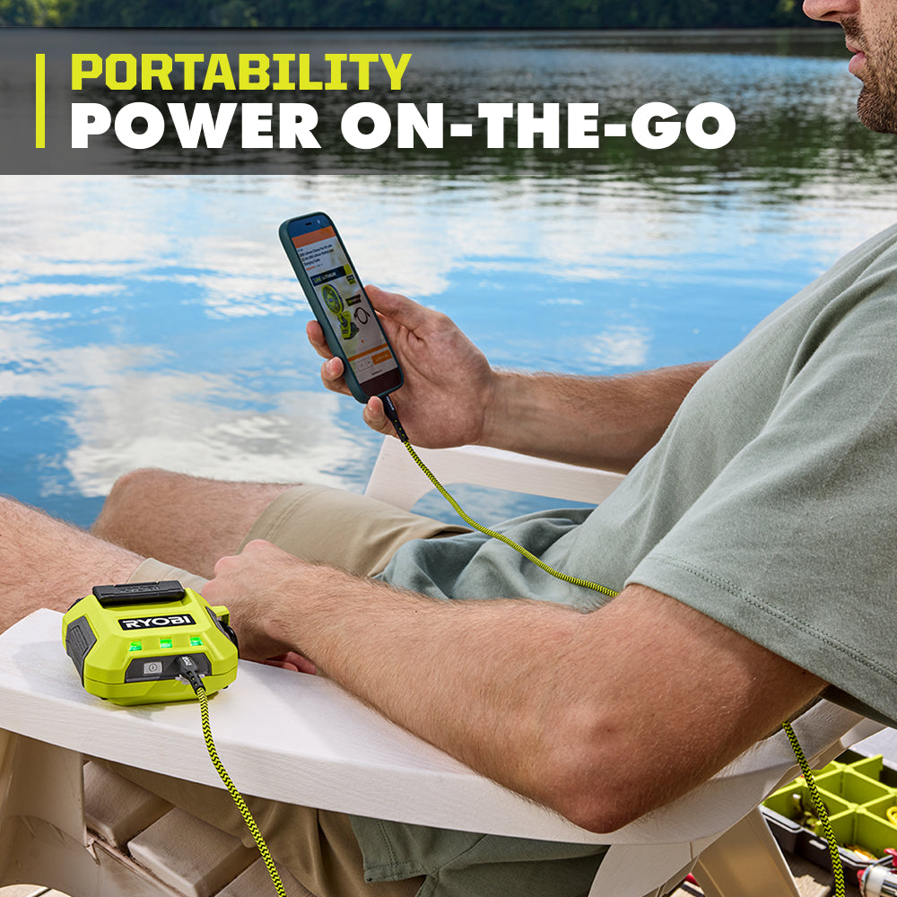 USB Lithium 3-Port Charger & Power Source