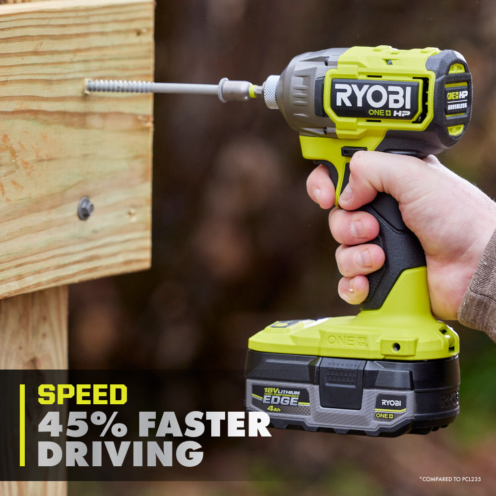 18V ONE+ HP Brushless 4-Mode 1/4" Hex Impact Driver