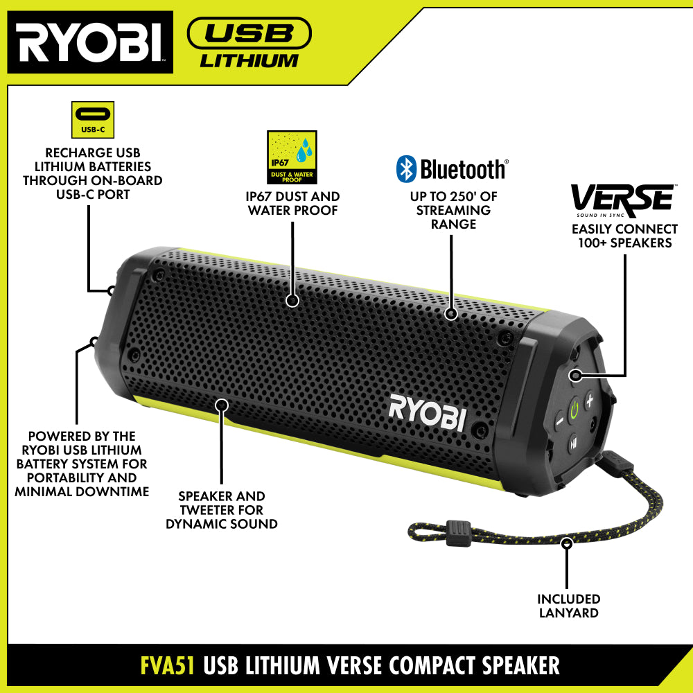 USB LITHIUM VERSE™ COMPACT SPEAKER KIT Image 2