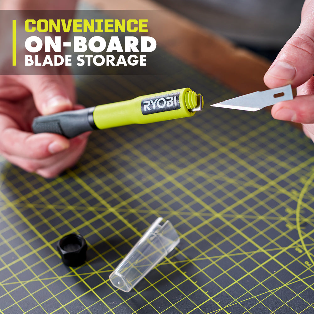2-IN-1 HOBBY KNIFE WITH BLADE STORAGE Image 3