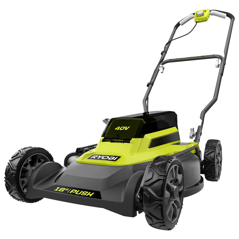 40V 18" 2-IN-1 Push Mower
