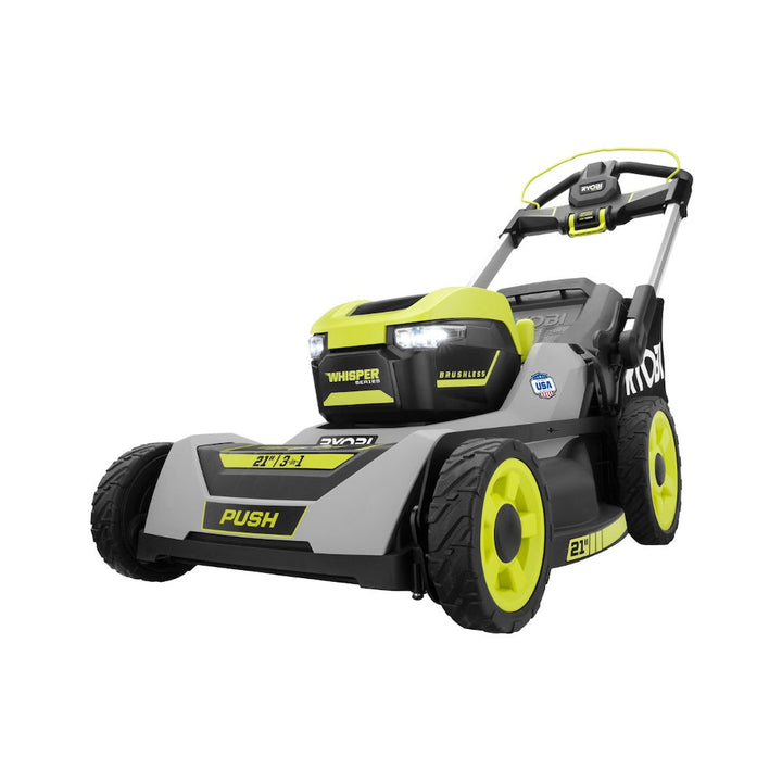 40V HP BRUSHLESS 21" MULTI-BLADE PUSH MOWER KIT Image 1
