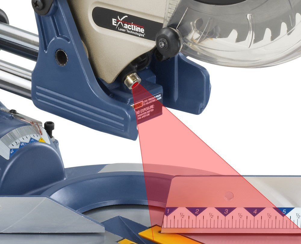 10" Sliding Compound Miter Saw with Laser Image 3