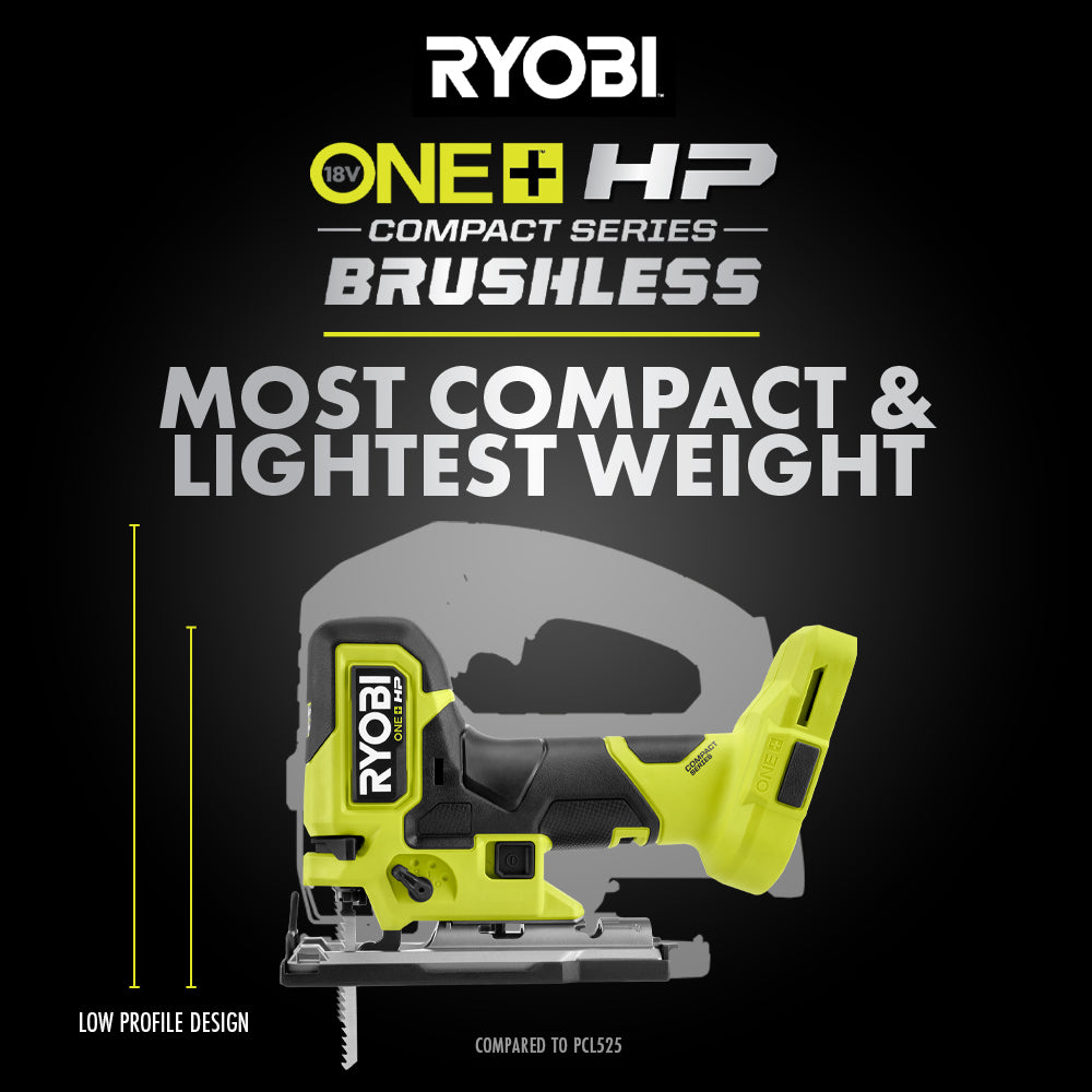 18V ONE+ HP COMPACT BRUSHLESS BARREL GRIP JIG SAW Image 3