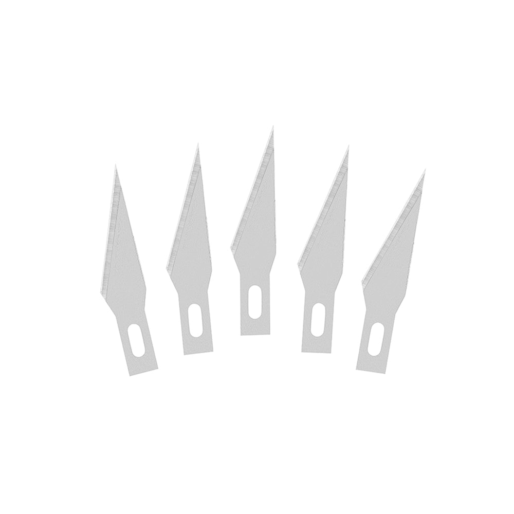 #11 Steel Precision Hobby Knife Replacement Utility Knife Blades (5-Piece) Image 1